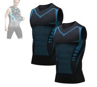 Nuvraa V2 Compression Vest, V Boost Shape Wear Shirt Men, Feel The Power of Confidence, Energy & Strength (C,4TG)