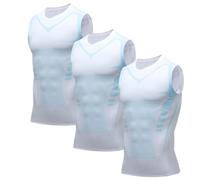 Nuvraa V2 Compression Vest, V Boost Shape Wear Shirt Men, Feel The Power of Confidence, Energy & Strength (F,TG)