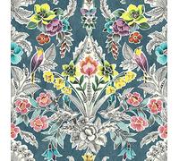 NuWallpaper NU3037 Summer Love Papier peint à décoller et coller Bleu sarcelle