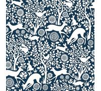 NuWallpaper NUS4287 Merriment Papier peint autocollant Bleu marine