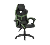 Nuwo Odin Chaise de Jeu Ergonomique pour Ordinateur de Bureau, accoudoirs rembourrés incurvés, Dossier et Hauteur réglable, Support Lombaire et appuie-tête, 120 kg, Vert Militaire