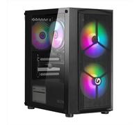 Nuwo PC de jeu fixe i5 CPU jusqu'à 3,8 GHz, Ram 16 Go, RX 5500 8 Go, SSD 1000 Go, WiFi USB inclus, Windows 11 Pro, Ordinateur PC Desktop Home Office Gaming - Boss Battle Pro
