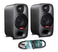 Nux Axon 3 Moniteurs de studio Haut-parleur Noir avec câble Keepdrum
