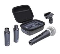 NUX B-3RC Système de microphone sans fil avec étui de charge, ensemble de microphones, qualité audio 2,4 GHz 24 bits/44,1 kHz