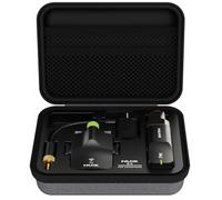 NUX B-6 Système de saxophone sans fil avec étui de charge, portée de fonctionnement de 20 mètres, audio haute résolution 24 bits/44,1 kHz, microphone sans fil pour saxophone 2,4 GHz