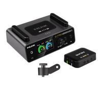 NUX B-7 Pro Système de moniteur intra-auriculaire sans fil stéréo 24 bits 48 kHz, 2,4 GHz sans interférence, configuration automatique