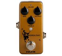 NUX Horseman Overdrive Pédale effet guitare avec modes Or et Argent