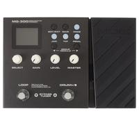 Nux MG-300 pédale multi-effets compacte, pédale multi-effets pour guitare ultra-compacte (concept tout-en-un, interface audio USB, moteur DSP 32 bits, écran couleur, simulation de haut-parleur), Noir