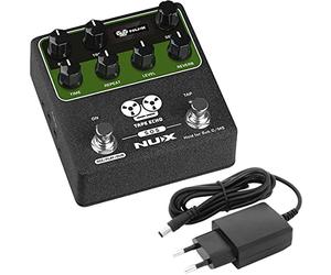 Nux NDD-7 Tape Echo Delay Appareil d'effet + bloc d'alimentation Keepdrum