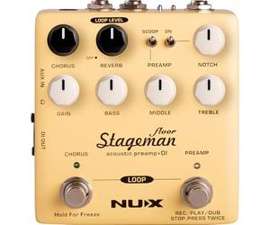 NUX Préampli acoustique, sortie DI, 3 effets intégrés