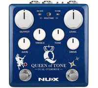 NUX Pédale d'overdrive Queen of Tone – à double empilage