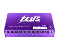NuX Zeus Bloc d'alimentation isolé 10 ports à faible bruit et faible impédance avec 3 sorties de courant élevé réglables et 1 sortie à courant élevé réglable
