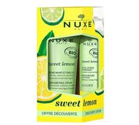 NUXE Duo de soins Sweet Lemon pour les mains et les lèvres