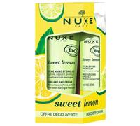 Nuxe Crème Mains Sweet Lemon 30ml et Stick à Lèvres - Doux Parfum Citron