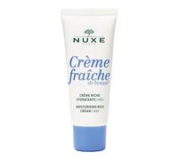 NUXE - Crème Visage Femme Peau Normale à Mixte Crème Fraîche de Beauté | Hydratation onctueuse | Pour un teint éclatant | le pot de 30mL | LOT DE 2