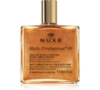 Nuxe Huile Prodigieuse Or huile sèche multifonctionnelle aux paillettes visage, corps et cheveux 50 ml