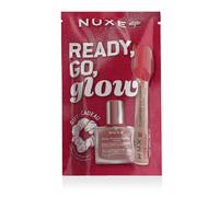 NUXE Coffret Glow On The Go – Soin Lèvres Very Rose + Huile Or Florale 10 ml + Chouchou