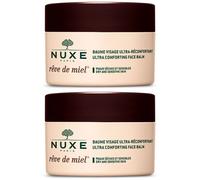 Nuxe Rêve de Miel® Baume Visage Ultra-Réconfortant 2x50 ml