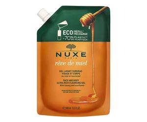 Nuxe Rêve de Miel Eco Recharge Gel Lavant Surgras Visage et Corps 400ml