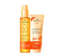 Nuxe Sun Pack Huile Solaire SPF50 + Lait Fraîcheur Après-Soleil
