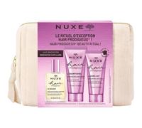 Nuxe Soins-des-cheveux Hair-ProdigieuxCoffret rituel de beauté Hair Prodigieux Masque nourrissant pré-shampooing Hair Prodigieux 30 ml + Shampooing éclat Hair Prodigieux 50 ml + Après-shampooing éclat