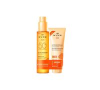 Nuxe Solaires Huile Spf50 150ml Et Après Soleil 100ml Offert