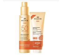 Nuxe Solaires Spray Spf50 150ml Et Shampooing 100ml Offert
