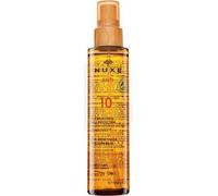 Nuxe Sun Huile Bronzante Visage Et Corps SPF10 huile de bronzage en spray pour le visage et le corps 150 ml