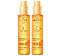Nuxe Sun Huile Solaire Bronzante SPF30 150 ml huile 2x150