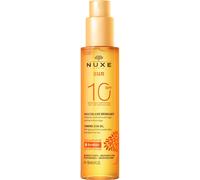 Nuxe Sun Huile bronzante Visage et Corps SPF30 Protection Cellulaire Anti-Age, Bronzage Sublime 150 ml