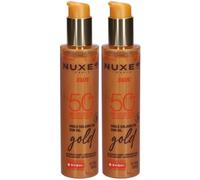 Nuxe Sun Huile Solaire Or Haute Protection SPF50 Crème 2x150 ml