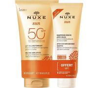 Nuxe Solaires Lait Spf50 150ml Et Shampooing 100ml Offert