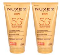 Nuxe Sun Lait Solaire Fondant Très Haute Protection SPF50+ Crème 2x150 ml