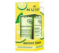 NUXE Duo de soins Sweet Lemon pour les mains et les lèvres