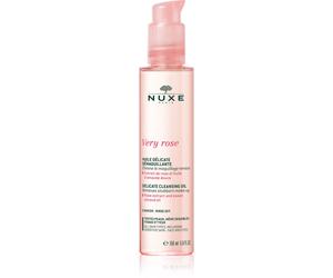 Nuxe Very Rose Delicate Cleansing Oil huile nettoyante douce visage et yeux 150 ml