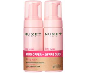 Nuxe Very Rose Mousse Aérienne Nettoyante 2x150ml