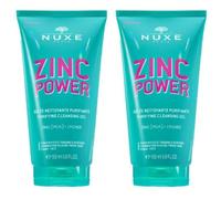 NUXE Zinc Power Gelée Nettoyante Purifiante 2x150 ml