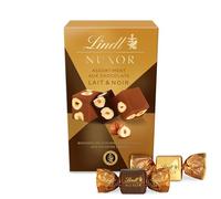 Lindt - Cornet NUXOR - Chocolat au Lait et Noir Aux Noisettes entières - Croquant et Fondant, 150g
