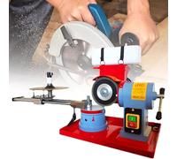 Nuxyyds Affûteuse De Lames De Scie Circulaire électrique 550W, Polisseuse De Lames De Scie 2850 TR/Min, Meuleuse d'angle Réglable à Injection d'eau pour Lames De Scie à Pointes Carbure