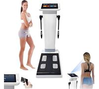 Nuxyyds Analyseur De Composition Corporelle Intelligent avec écran Tactile HD De 10,1 Pouces, Analyseur De Bioimpédance, Mesure Précise De Masse Grasse, IMC, du Poids Et De Masse Musculaire