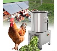 Nuxyyds Hachoir à Légumes électrique Professionnel 1800W, 3500 TR/Min, Coupe Rapide, en Acier Inoxydable, pour La Cuisine Domestique Et l'agriculture