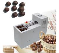 Nuxyyds Machine Commerciale De Décorticage De Châtaignes, Machine électrique à Craqueler Châtaignes, Ouvre-Châtaigne Automatique, Aucun Dommage Aux Châtaignes, pour De Nombreuses Tailles DoubleChain