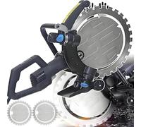 Nuxyyds Scie Annulaire électrique 4500 W, Rainureuse Murale, 2 200 TR/Min, Profondeur De Coupe Maximale De 31 Cm, avec 2 Lames Diamantées Et Pompe à Eau, pour La Construction Et La Rénovation