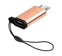Nuyhadds Adaptateur USB type C - Convertisseur de charge rapide en aluminium, connecteur adaptateur de disque dur mobile | Adaptateur USB femelle mâle avec cordon de charge