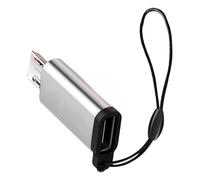 Nuyhadds Adaptateur USB type C - Convertisseur de charge rapide en aluminium, connecteur adaptateur de disque dur mobile | Adaptateur USB femelle mâle avec cordon de charge