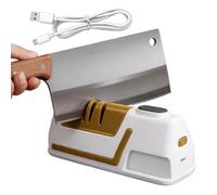 Nuyhadds Affûteuse Électrique - Outil Rechargeable Sans Fil, Affûteuse, Aiguiseur De Lame De Ciseaux | Ustensiles De Cuisine À Roue Diamantée Motorisée, Dispositif De Restauration Des Bords, Équipemen