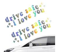 Nuyhadds Autocollants pour fenêtre de voiture, autocollants de voiture - Réflecteur de rétroviseur de voiture, | Outil de mise en œuvre automatique avec police claire pour coque de téléphone portable