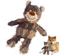 Nuyhadds Bär Dog Toy - Festival des Morsures, Jouets pour Chiens en Peluche | Sound Interactif Sitesch-plüschbär pour Chiens, Jouets De Chiot, Petits pour, De Chien Grinçants pour Les