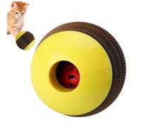 Nuyhadds Balles d' à Chat | Jouet en Forme de nid d'abeille pour Chats avec Clochette intégrée | Griffoir résistant aux morsures pour Les Amoureux des Animaux de Compagnie pour réduire l'obésité