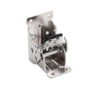 Nuyhadds Charnière de table pliante, support d'extension de verrouillage | Attelle pliante à angle droit avec vis,Charnière autobloquante robuste, supports de pieds pliants pour la maison et le studio